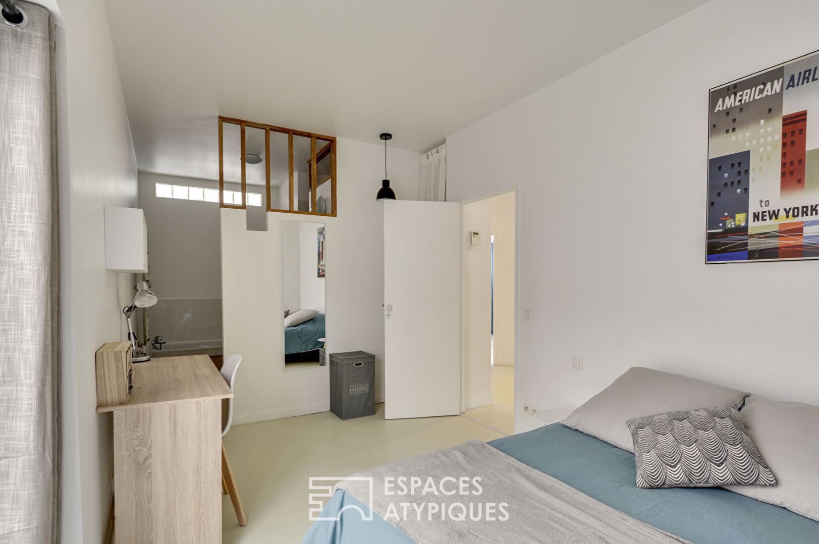 Loft between two courtyards