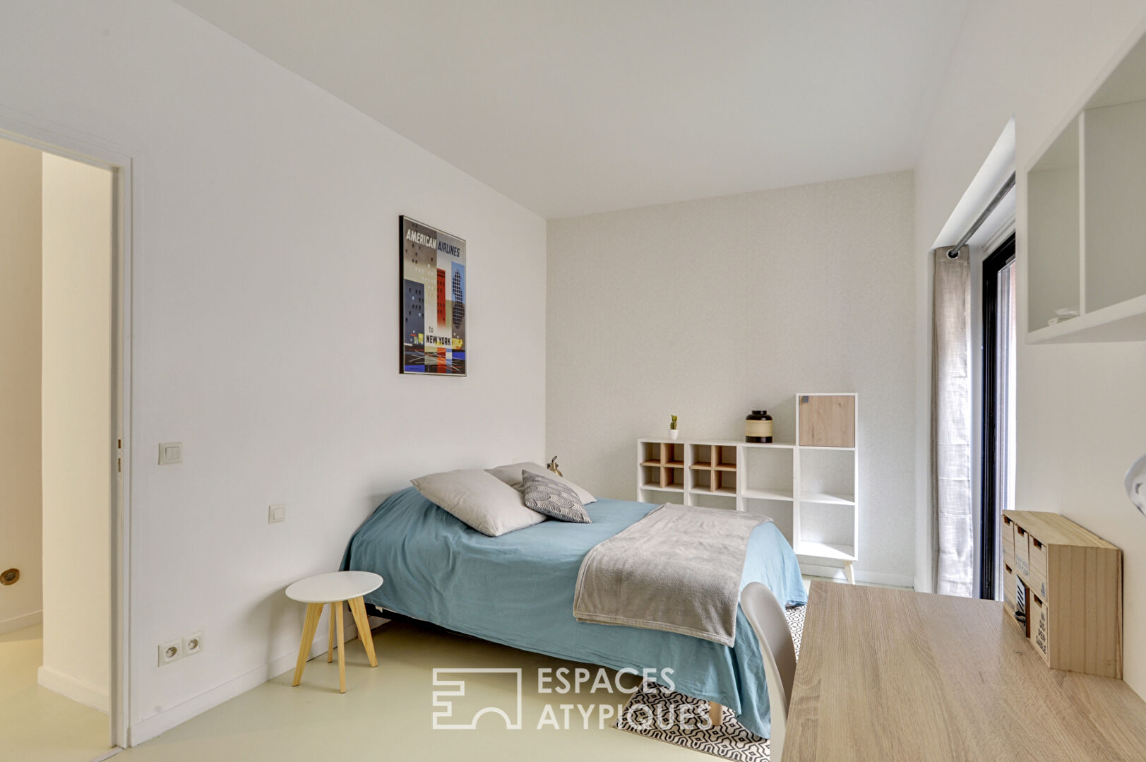 Loft between two courtyards