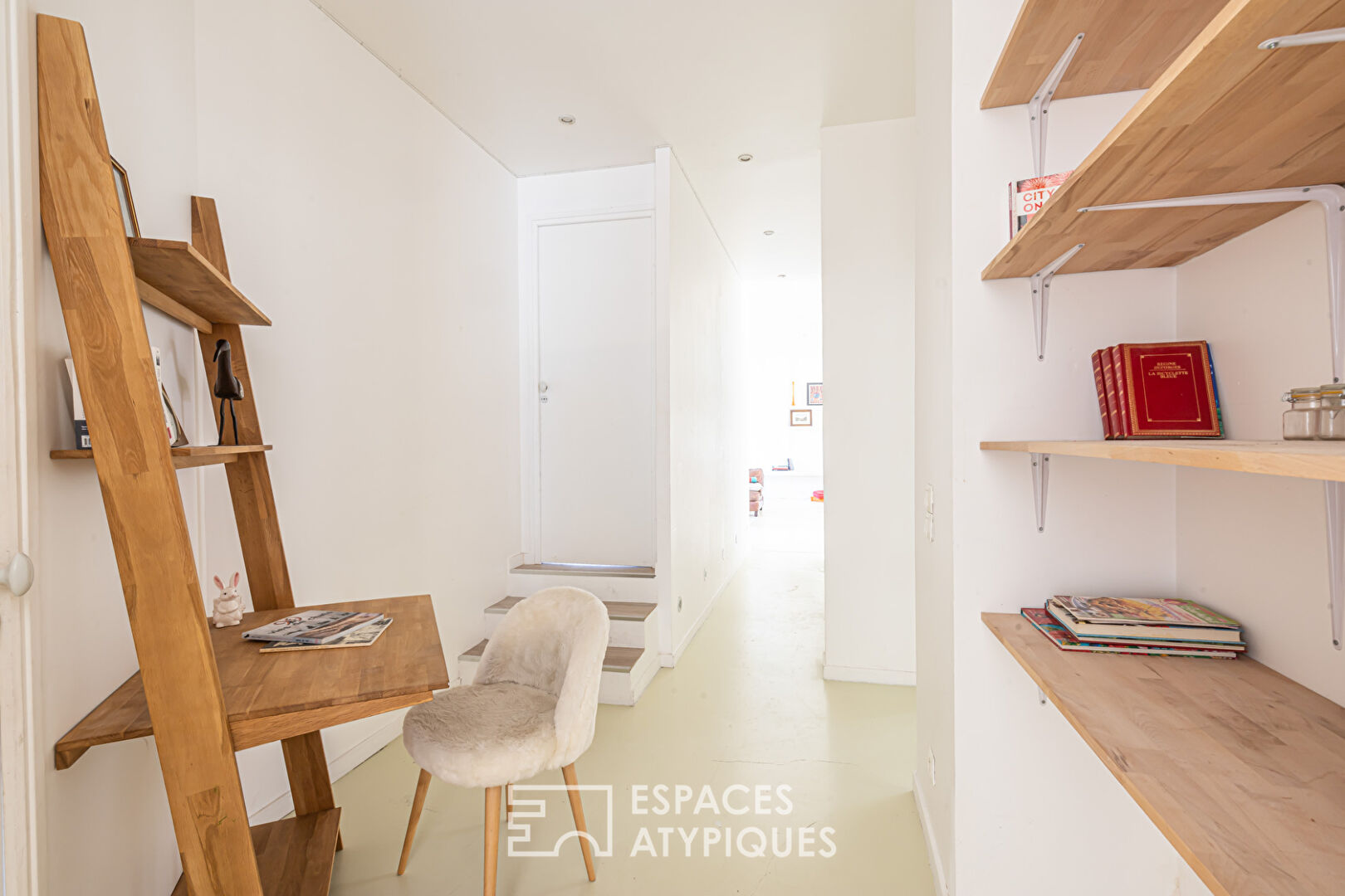 Loft between two courtyards