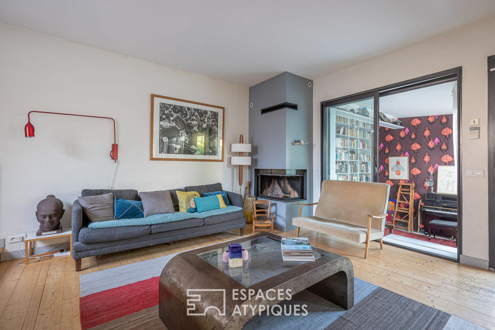 Maison d’architecte avec terrasses