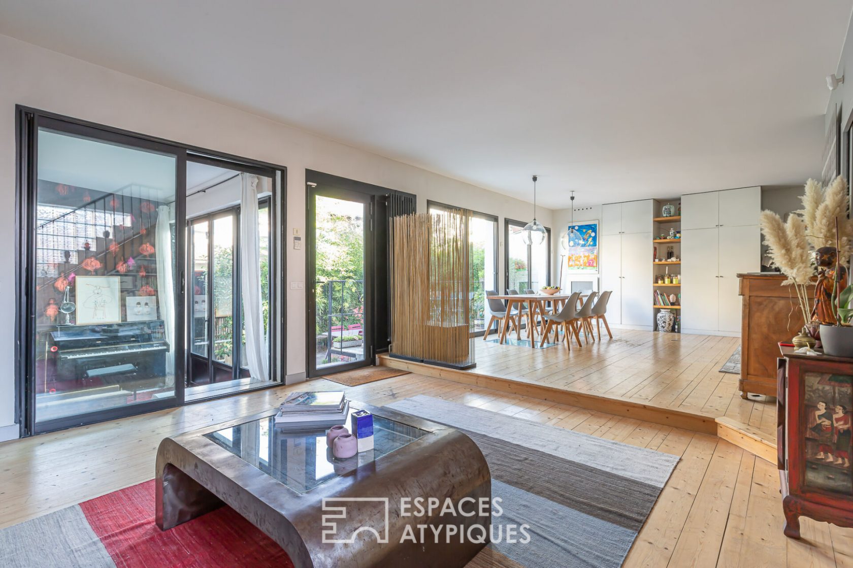 Maison d’architecte avec terrasses