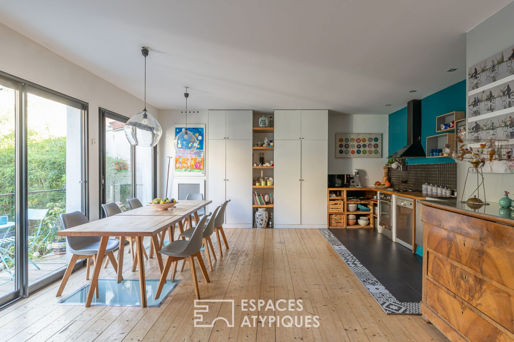 Maison d’architecte avec terrasses