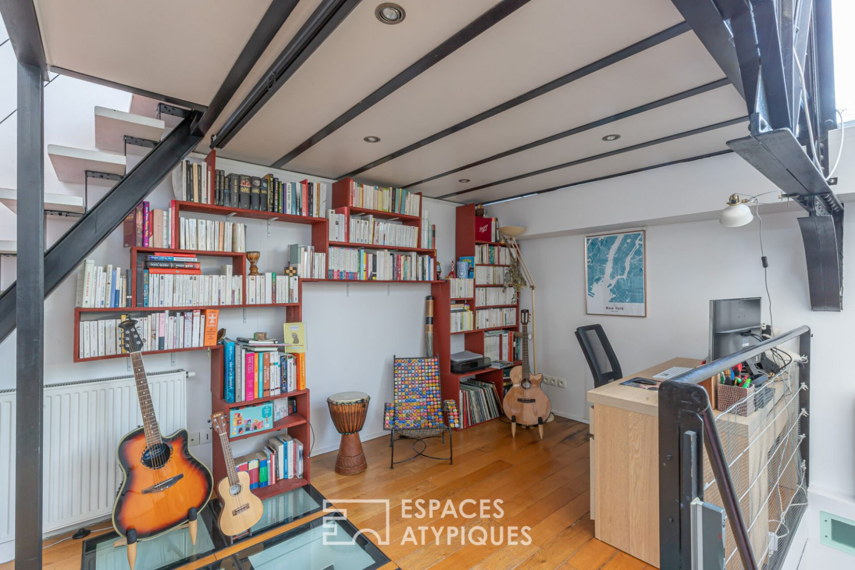 Inverted duplex in a former printing house
