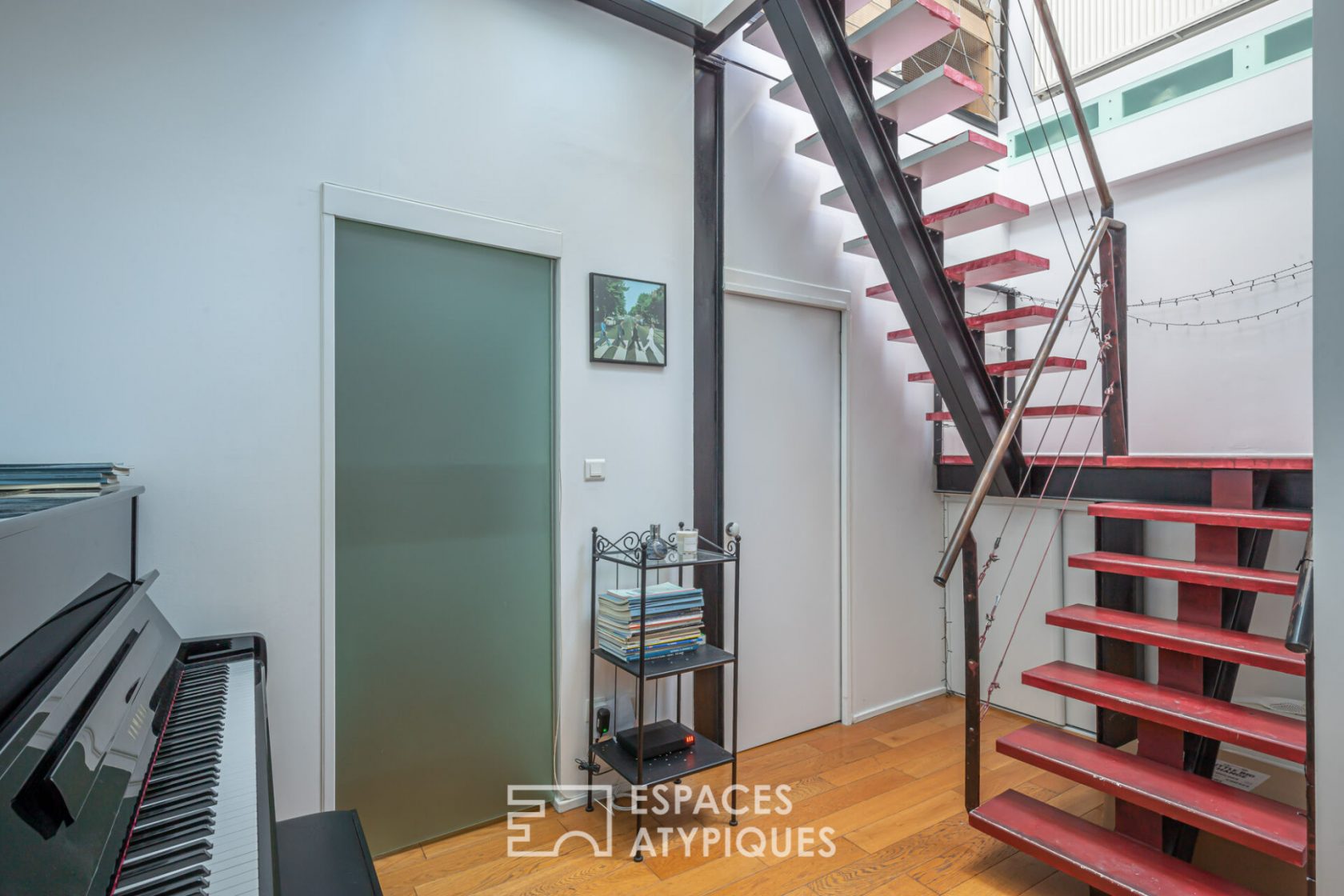 Inverted duplex in a former printing house