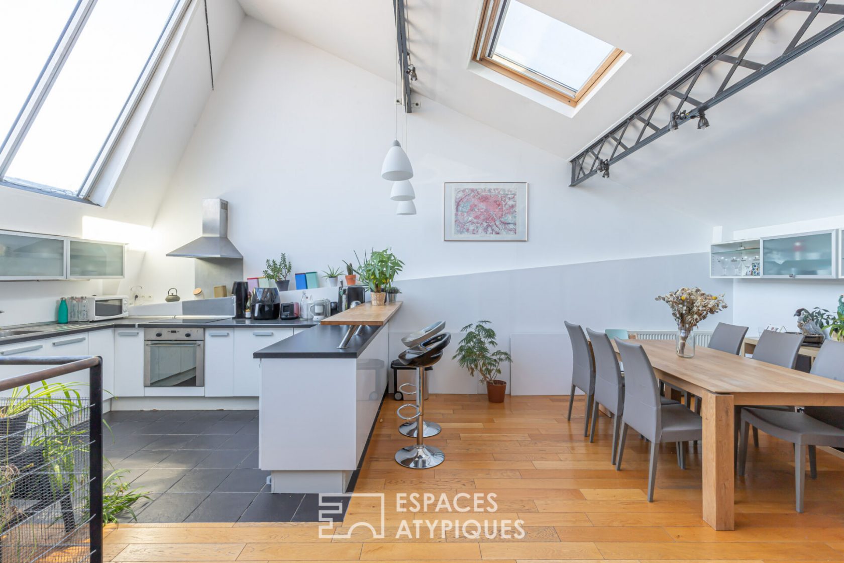 Inverted duplex in a former printing house