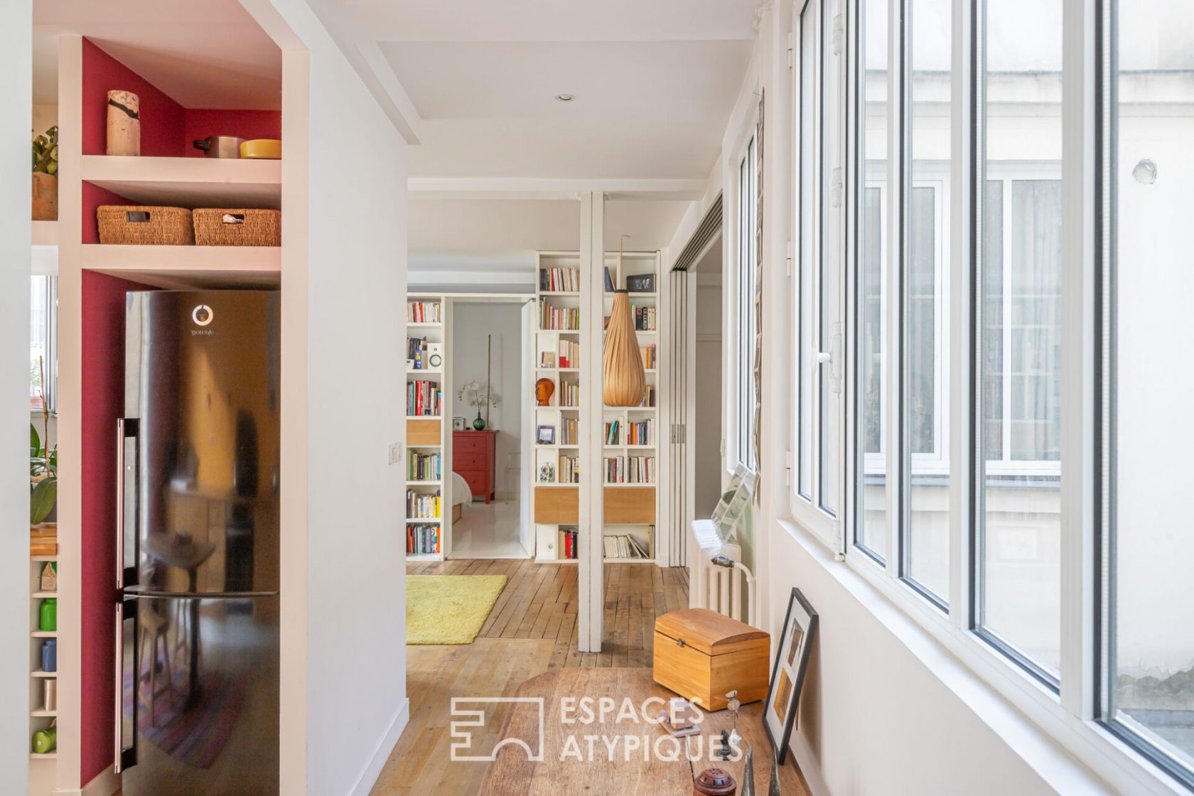 Former clothing workshop redesigned by architect