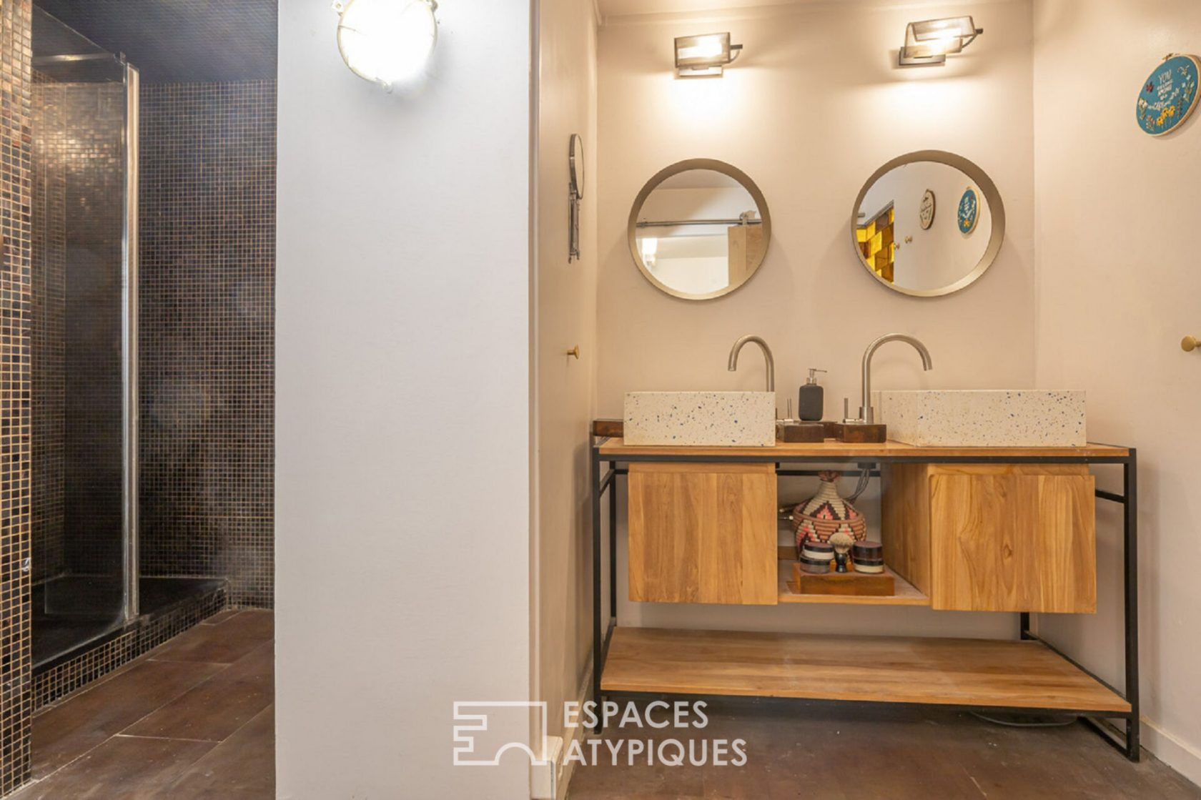 Loft en sous-sol avec caves voutées