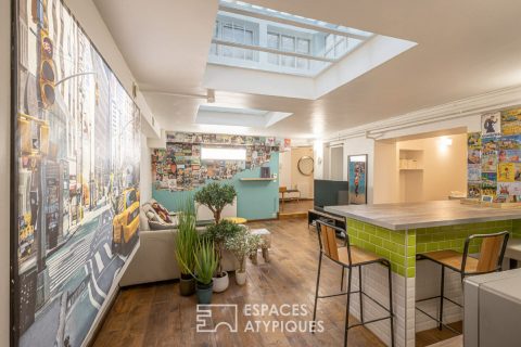 Loft en sous-sol avec caves voutées