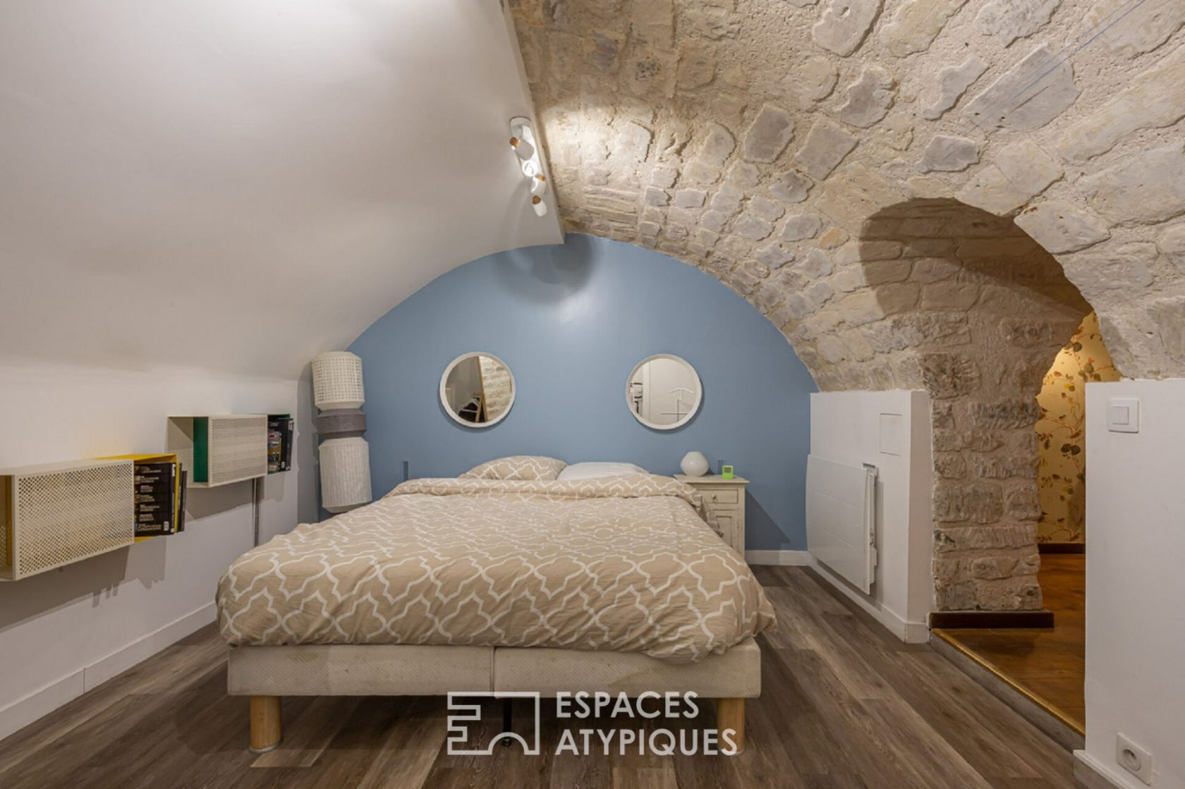 Loft en sous-sol avec caves voutées