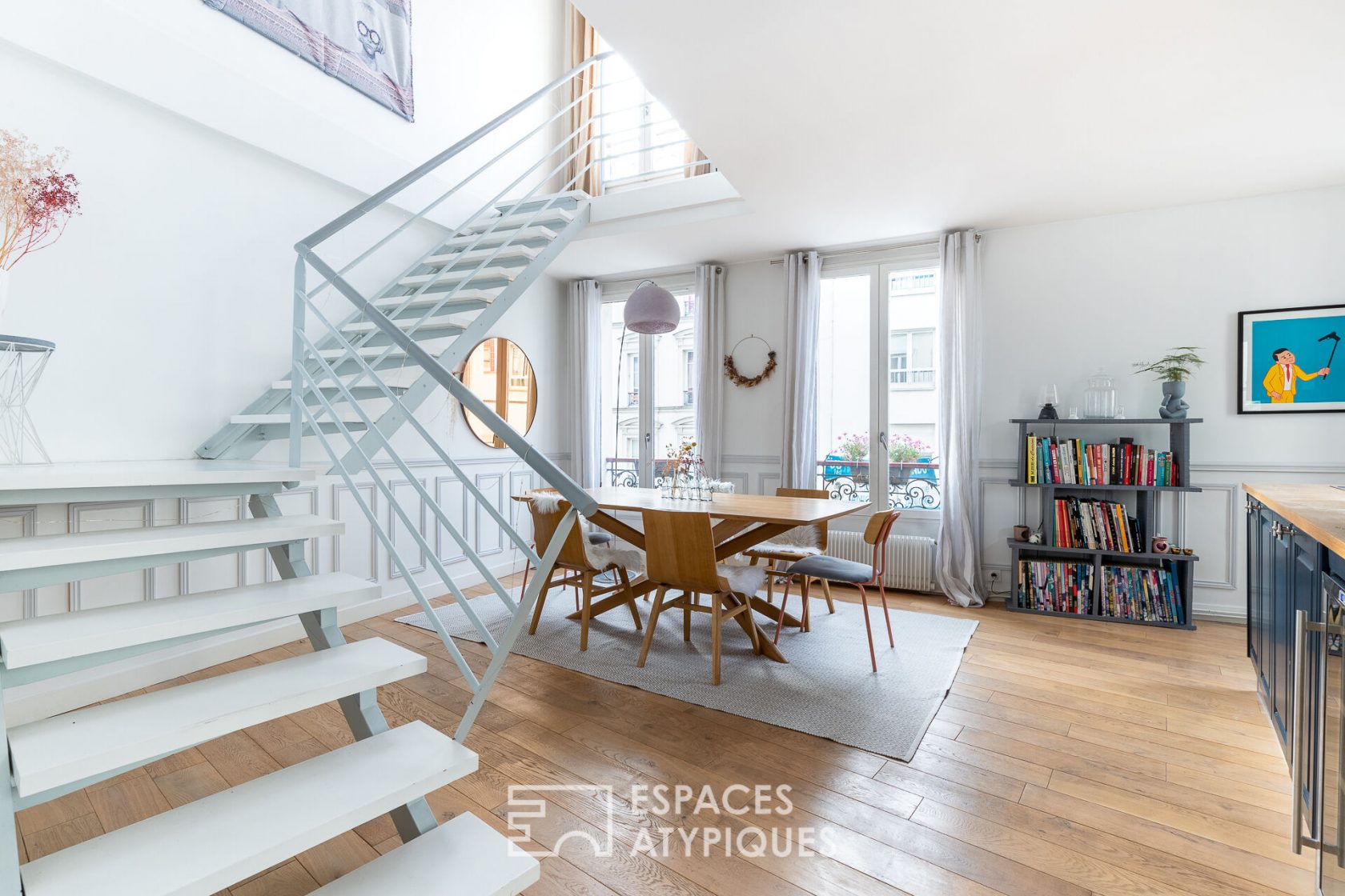 Contemporary corner duplex