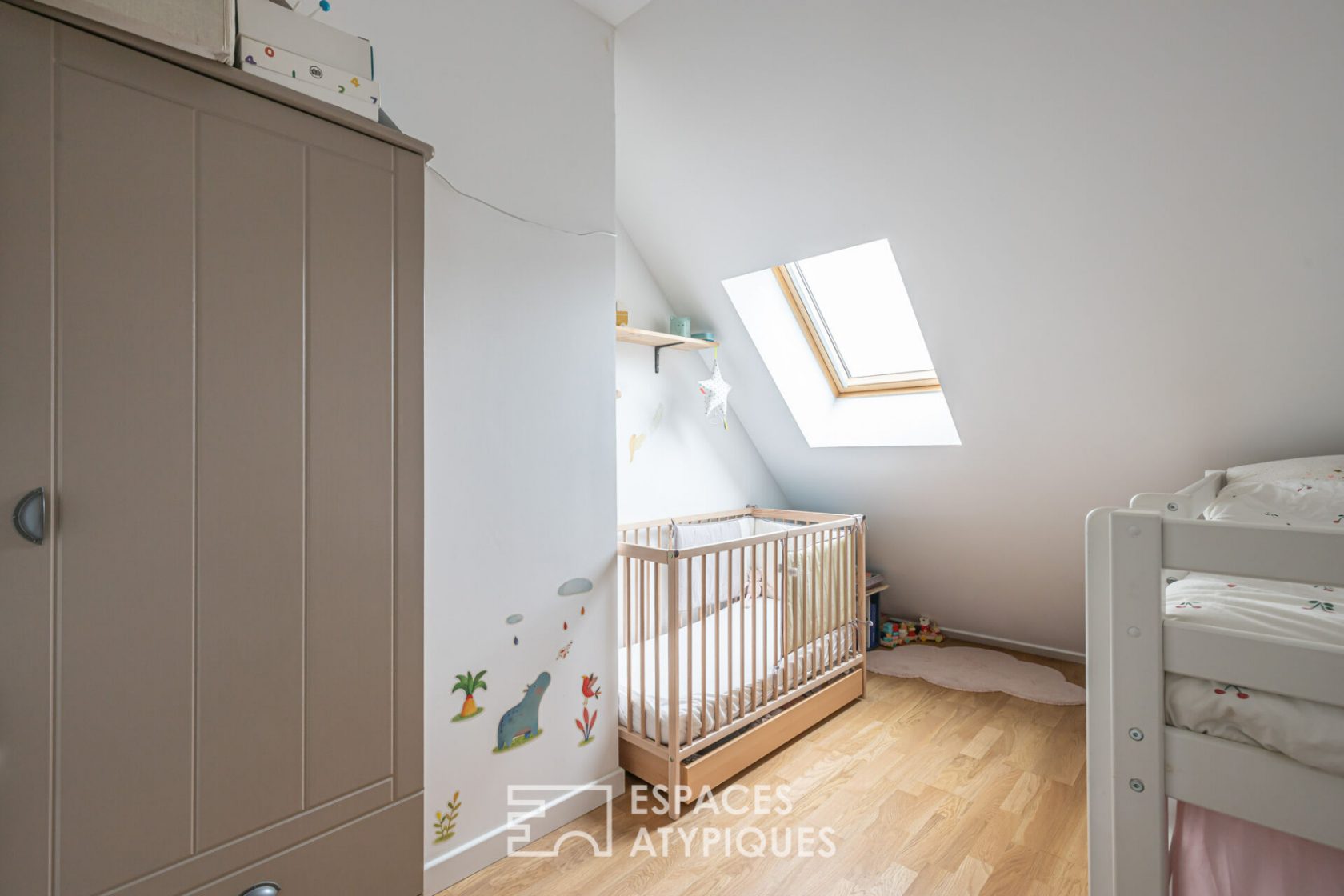 Duplex on the top floor with terrace