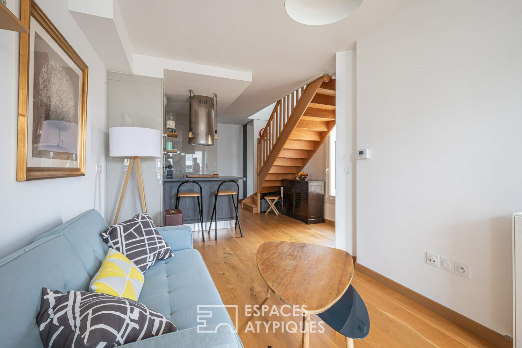 Duplex on the top floor with terrace