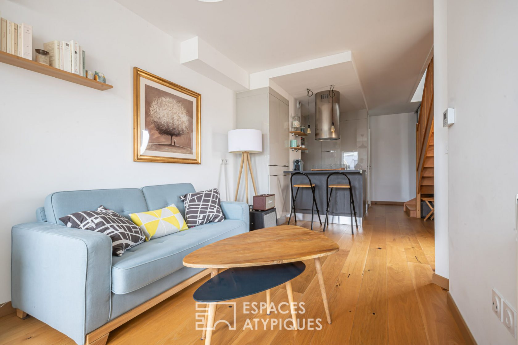 Duplex on the top floor with terrace