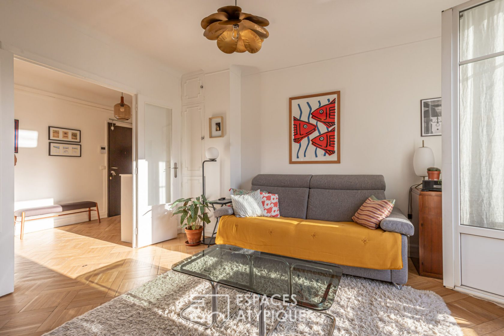 Apartment with balcony and open views
