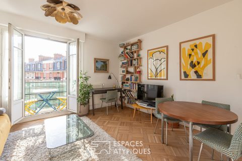 Apartment with balcony and open views