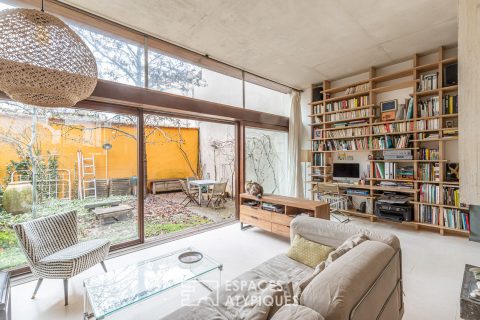 Seventies house with garden and terraces