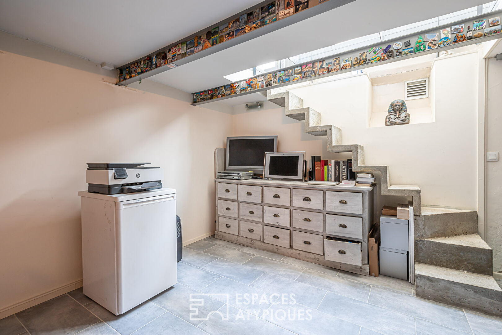Crossing loft in the heart of the Village Jourdain