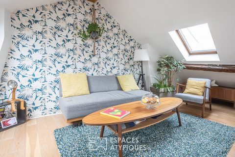 Contemporary top floor