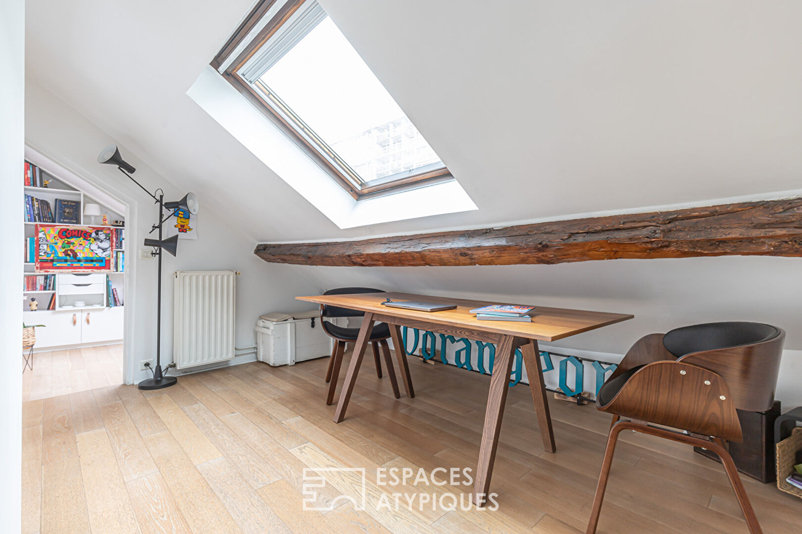 Contemporary top floor