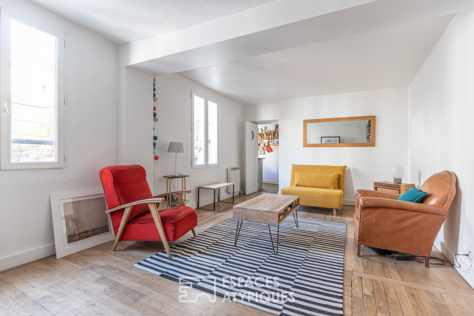 Duplex with terrace near Montorgueil