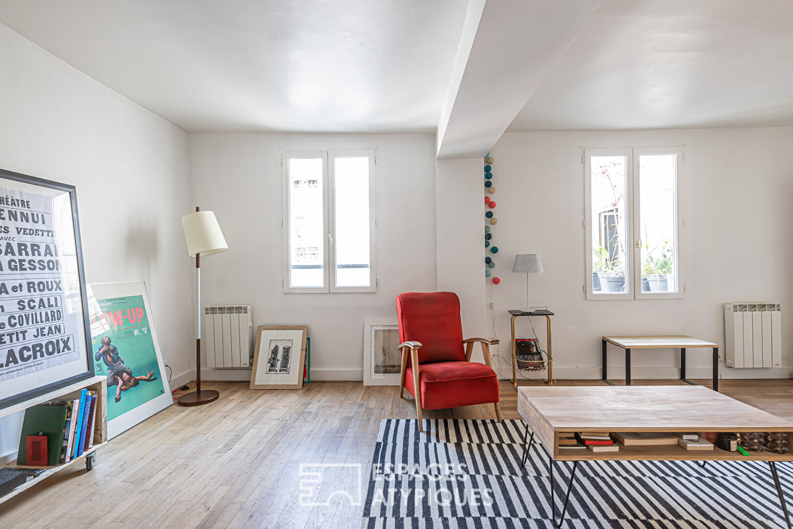 Duplex with terrace near Montorgueil