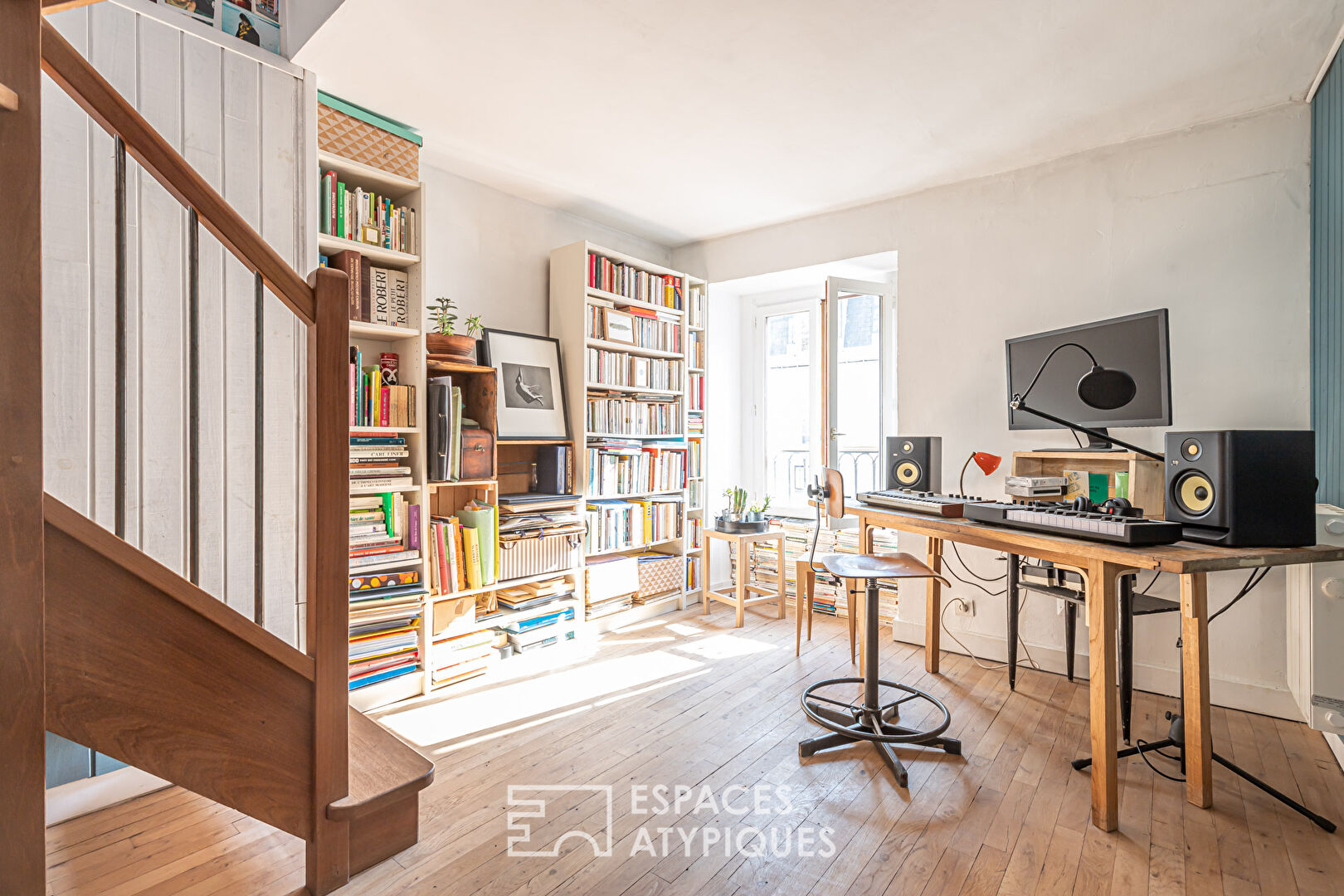 Duplex with terrace near Montorgueil