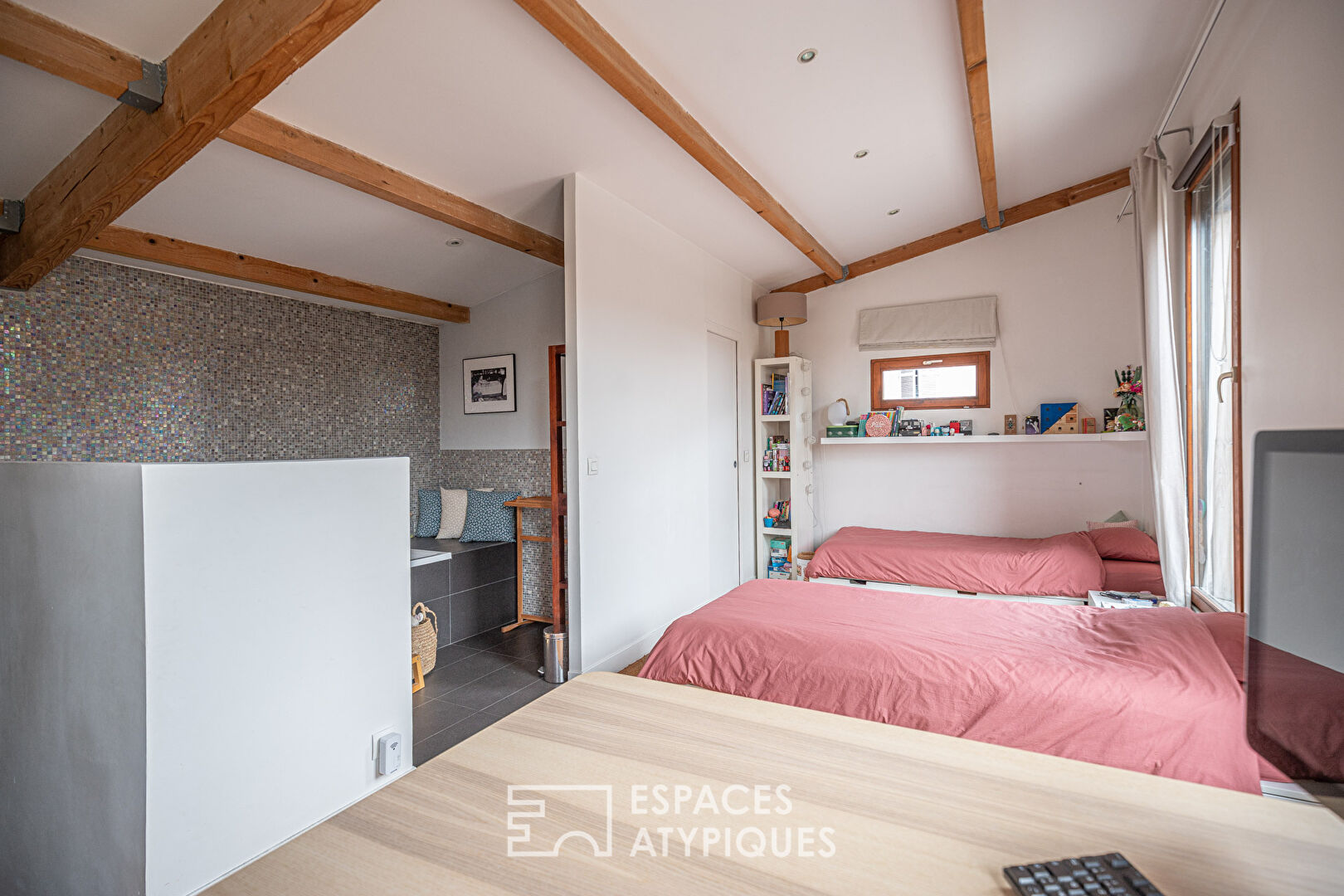 Duplex avec terrasse dans ancienne imprimerie