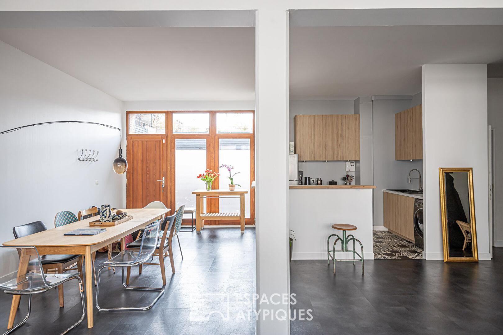Duplex avec terrasse dans ancienne imprimerie