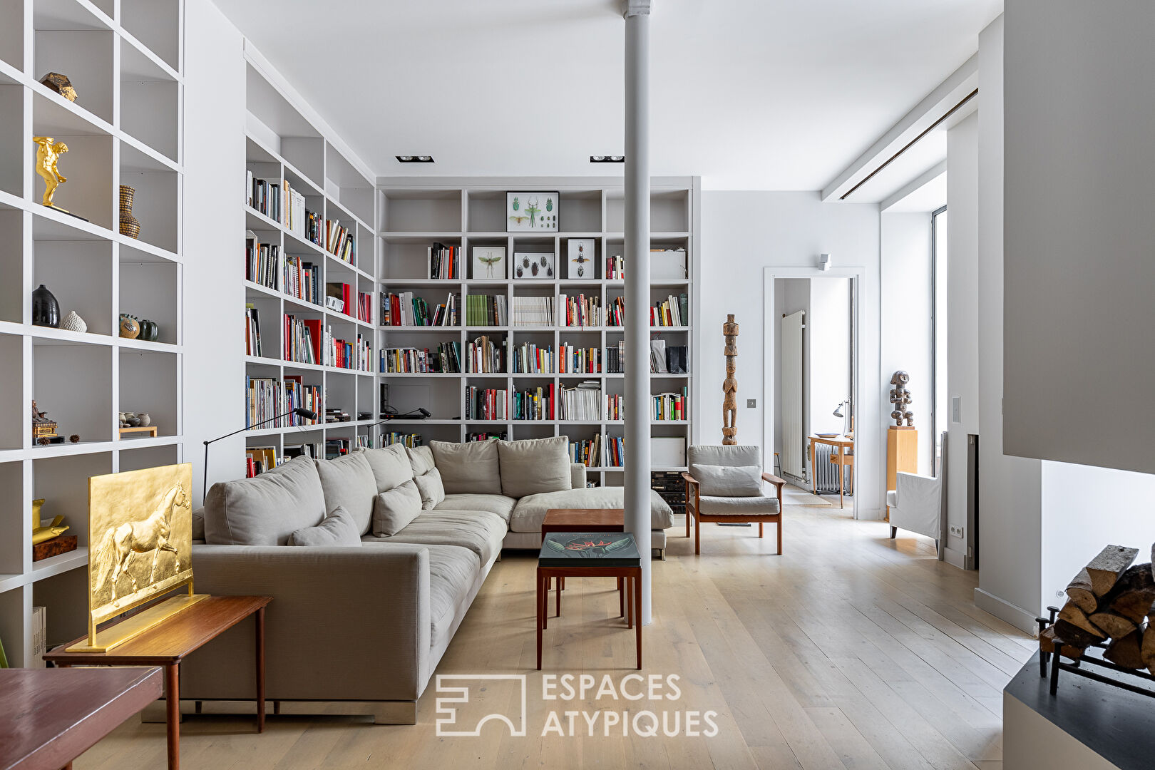 Architect loft with swimming pool and winter garden
