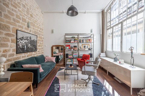 Former workshop with private courtyard