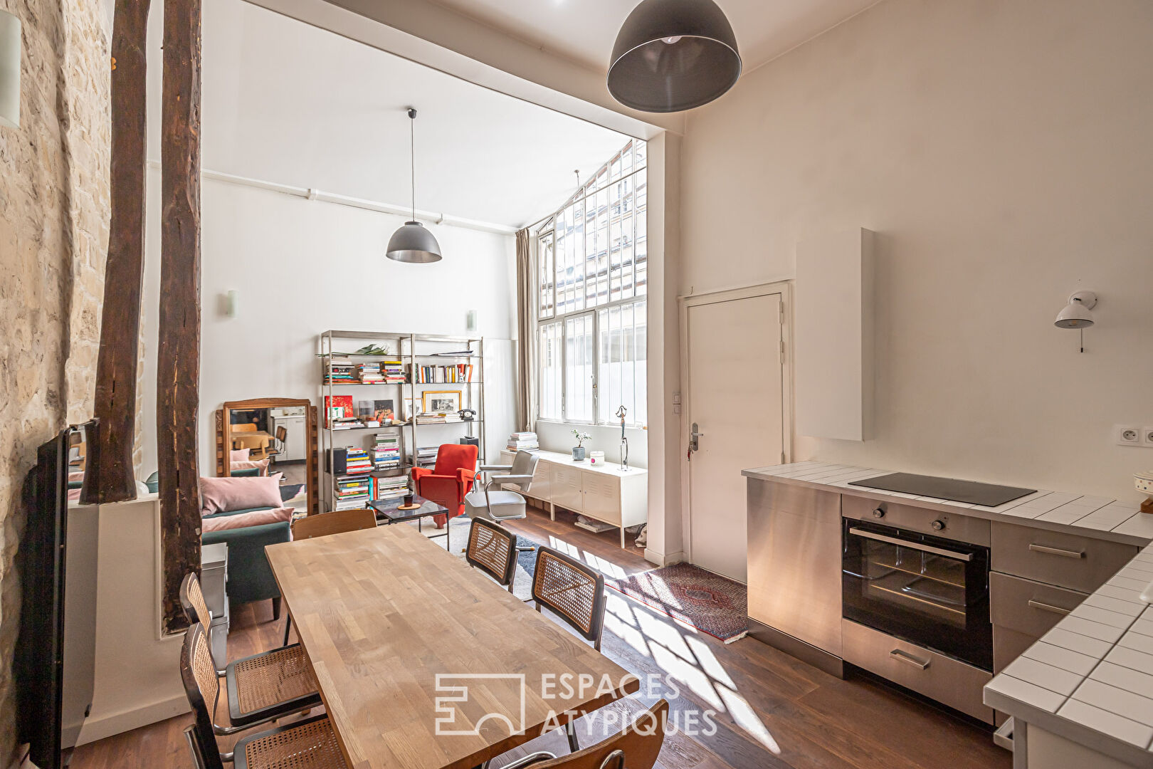 Former workshop with private courtyard