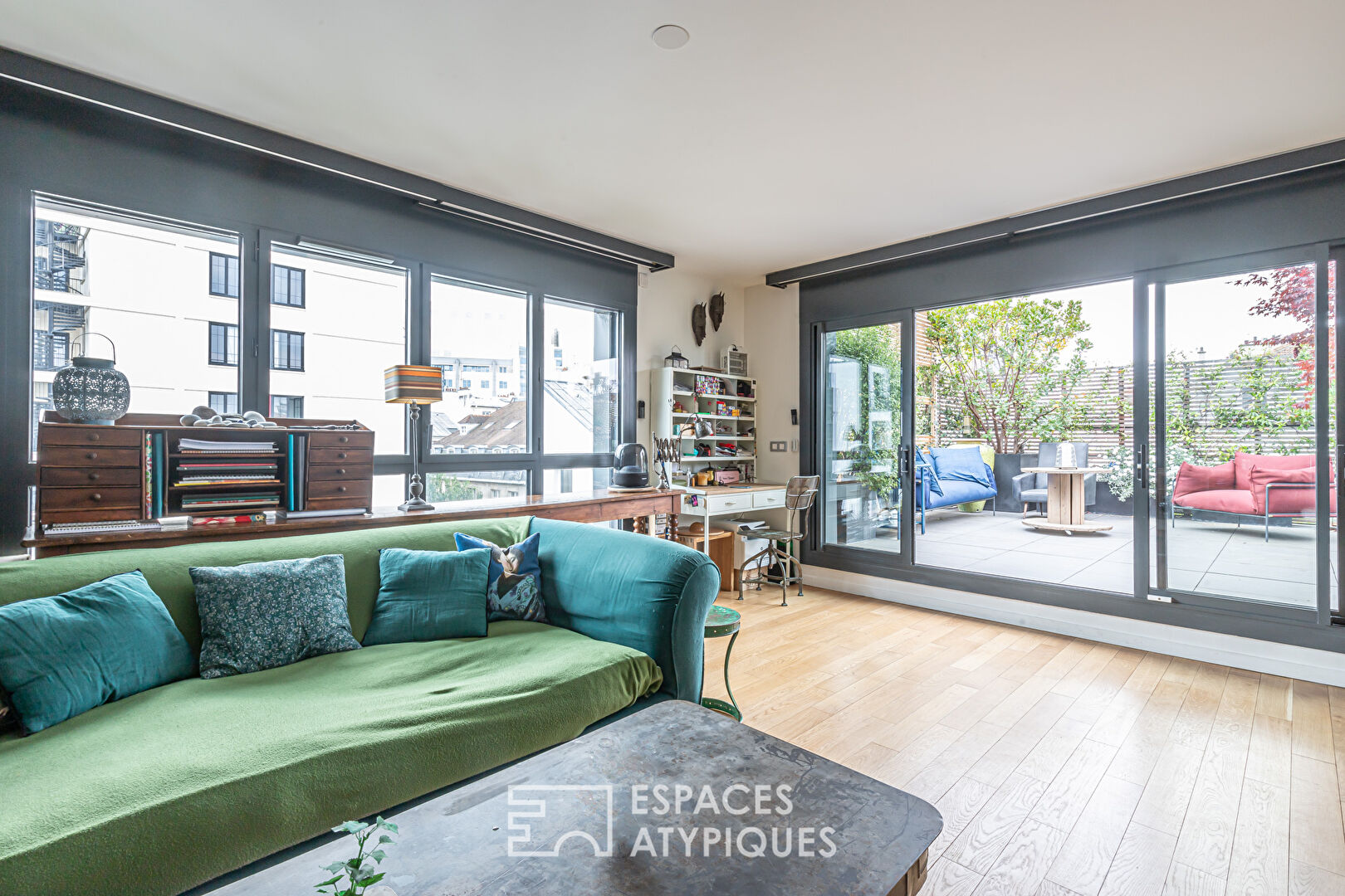 Top floor duplex with terrace