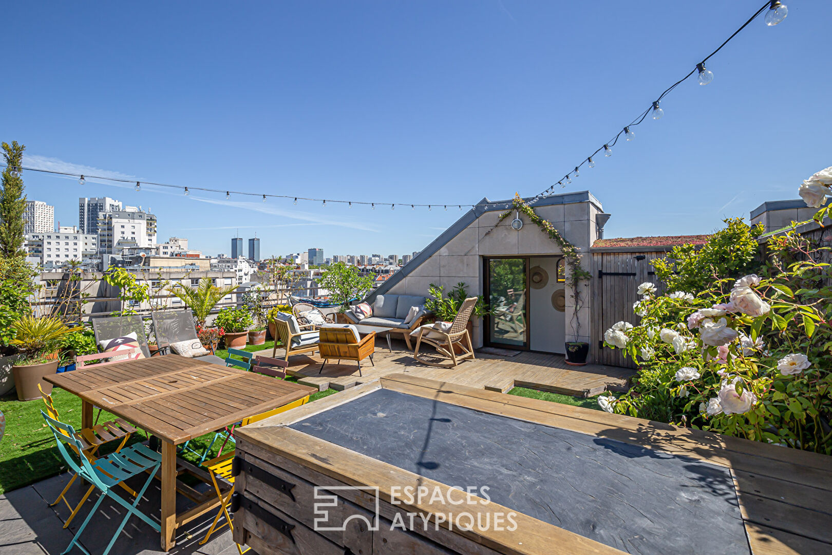 Dernier étage avec toit-terrasse