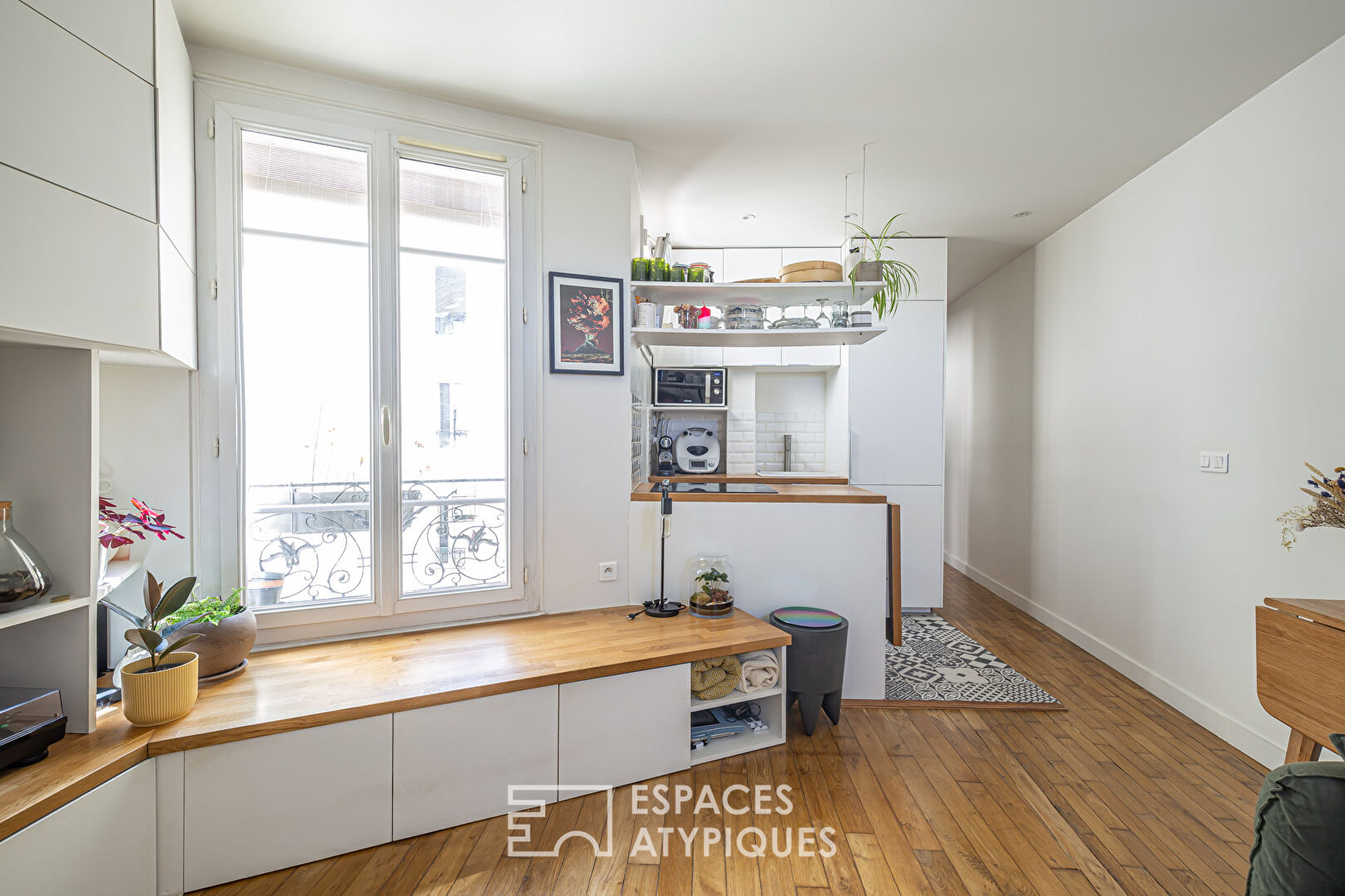 Redesigned courtyard apartment