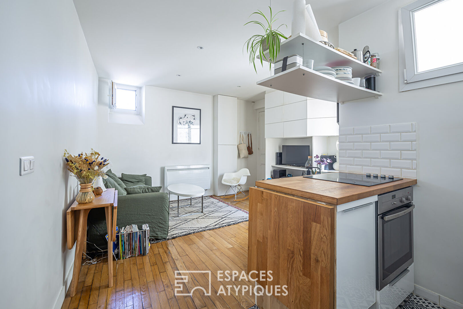 Redesigned courtyard apartment