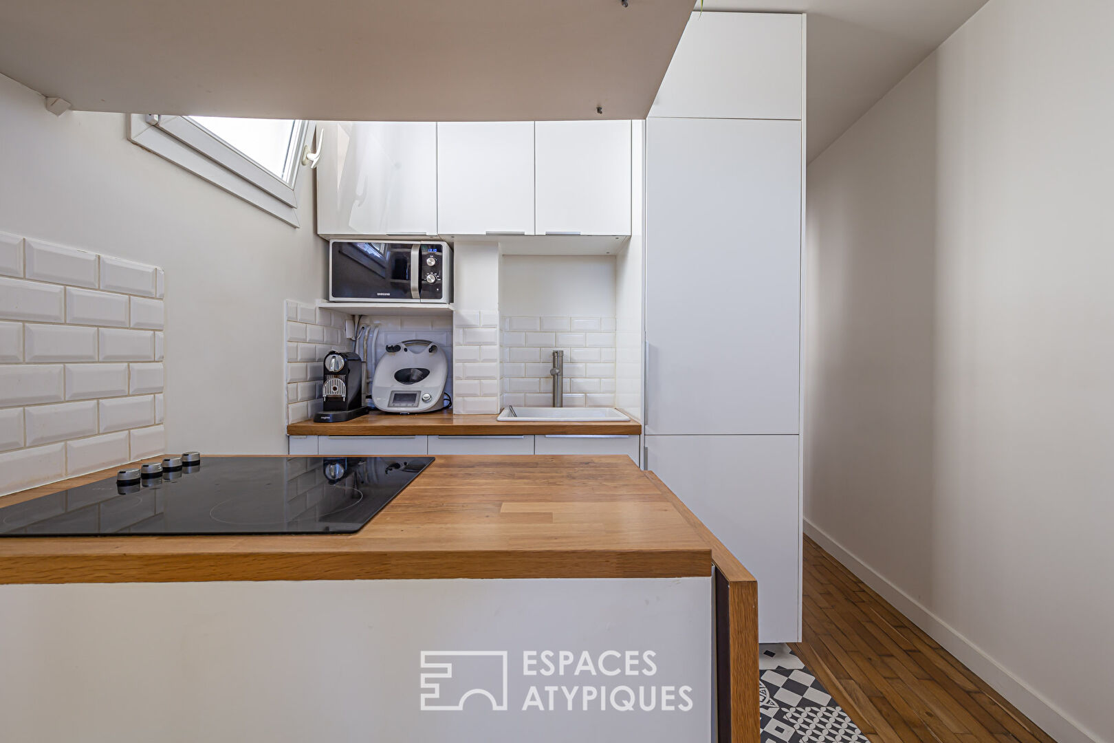 Redesigned courtyard apartment