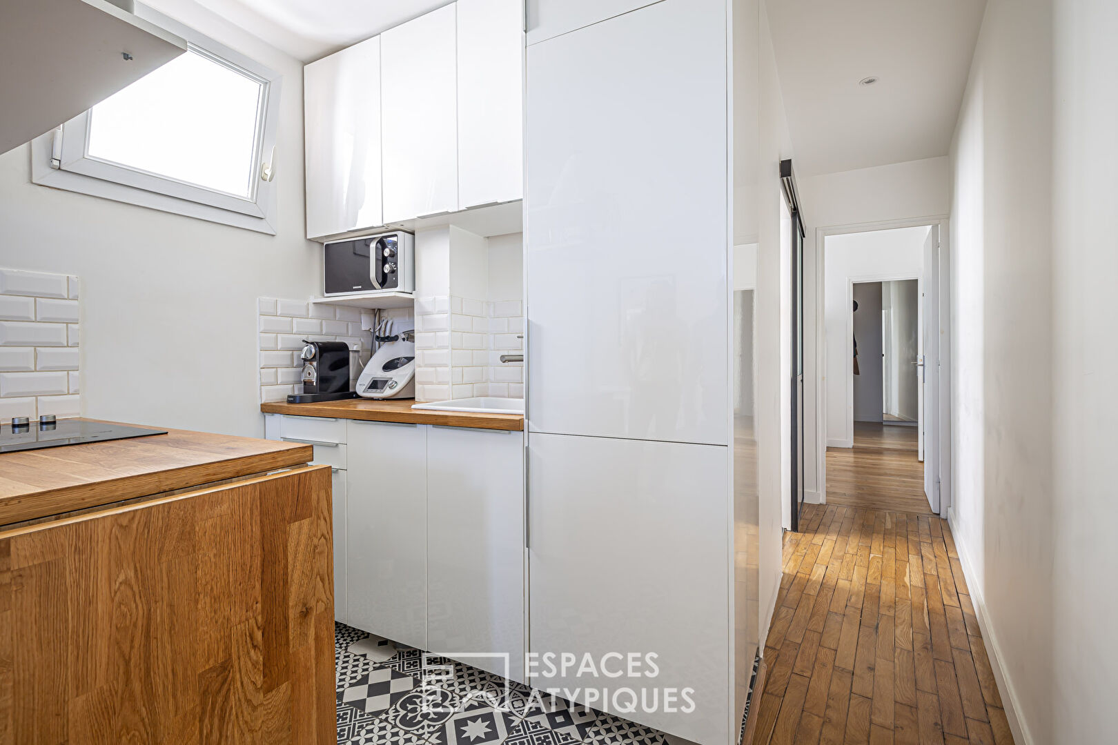 Redesigned courtyard apartment