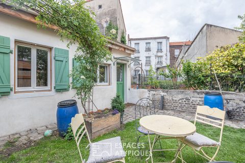 Maisonette with backyard garden
