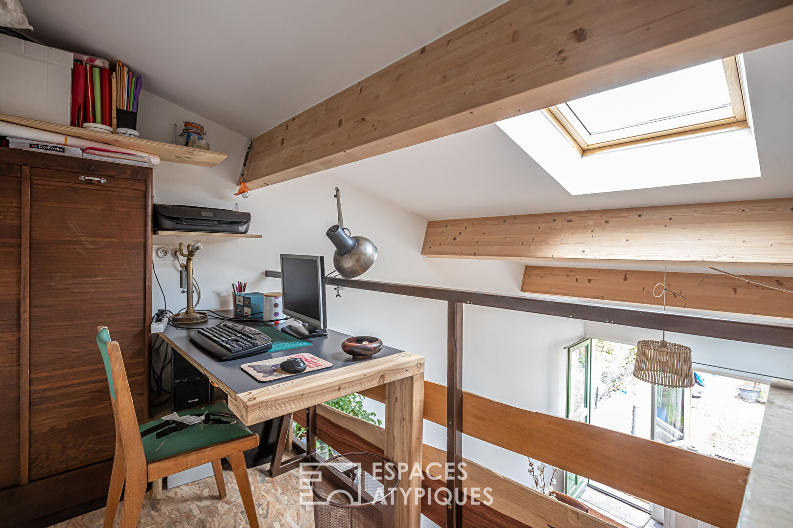 Maisonette with backyard garden