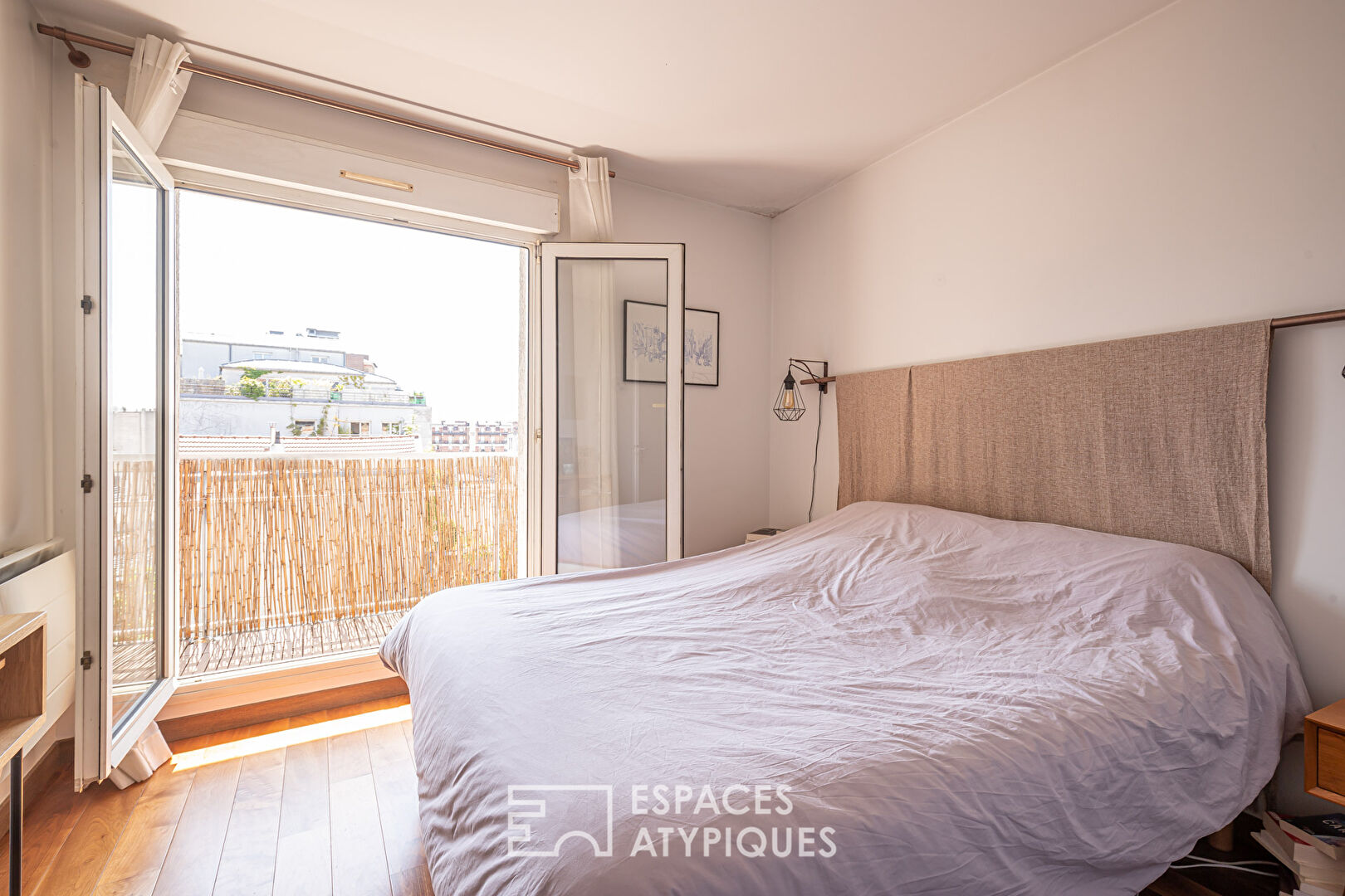 Appartement avec balcons repensé par architecte
