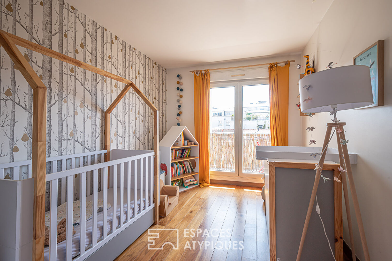 Appartement avec balcons repensé par architecte