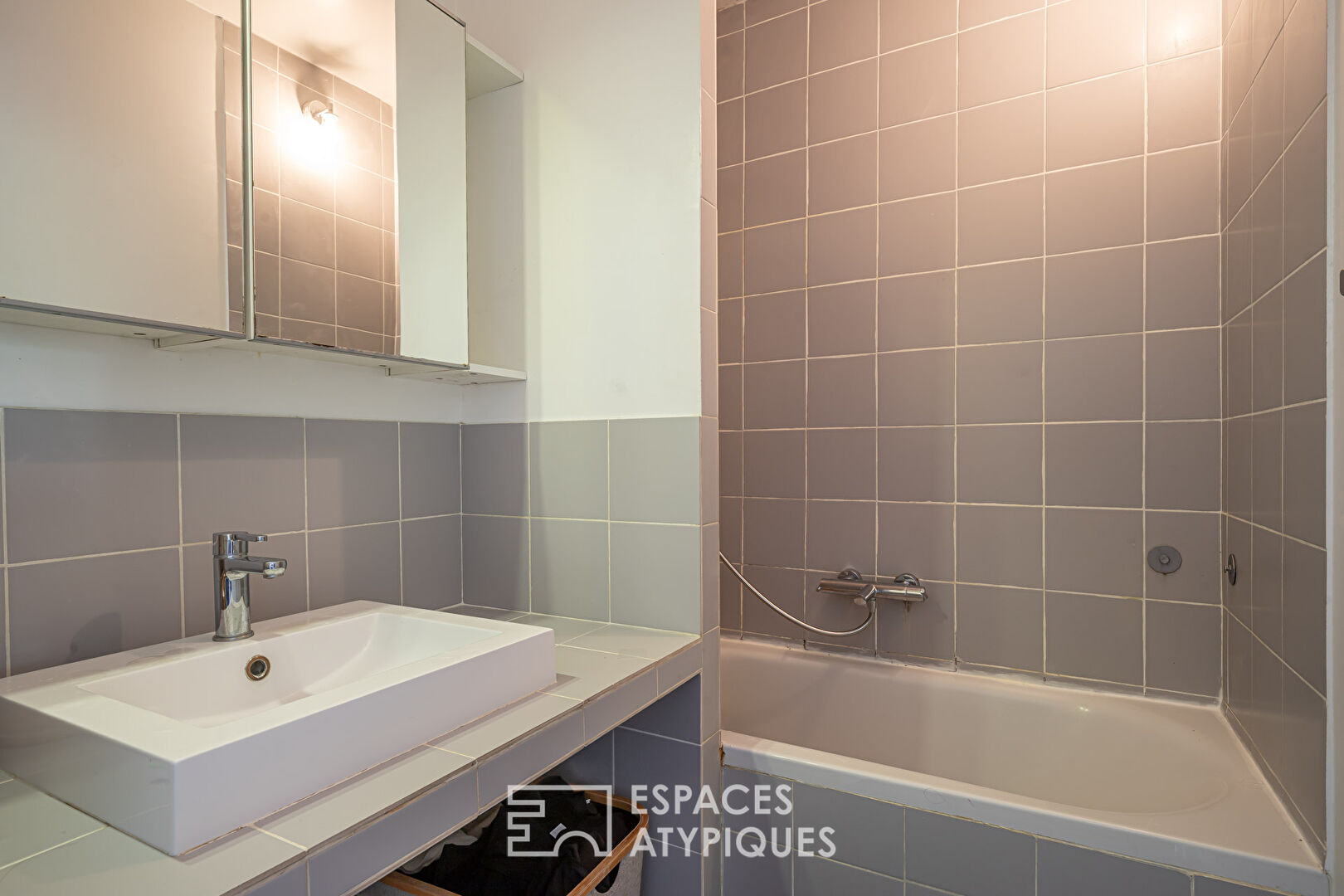 Appartement avec balcons repensé par architecte