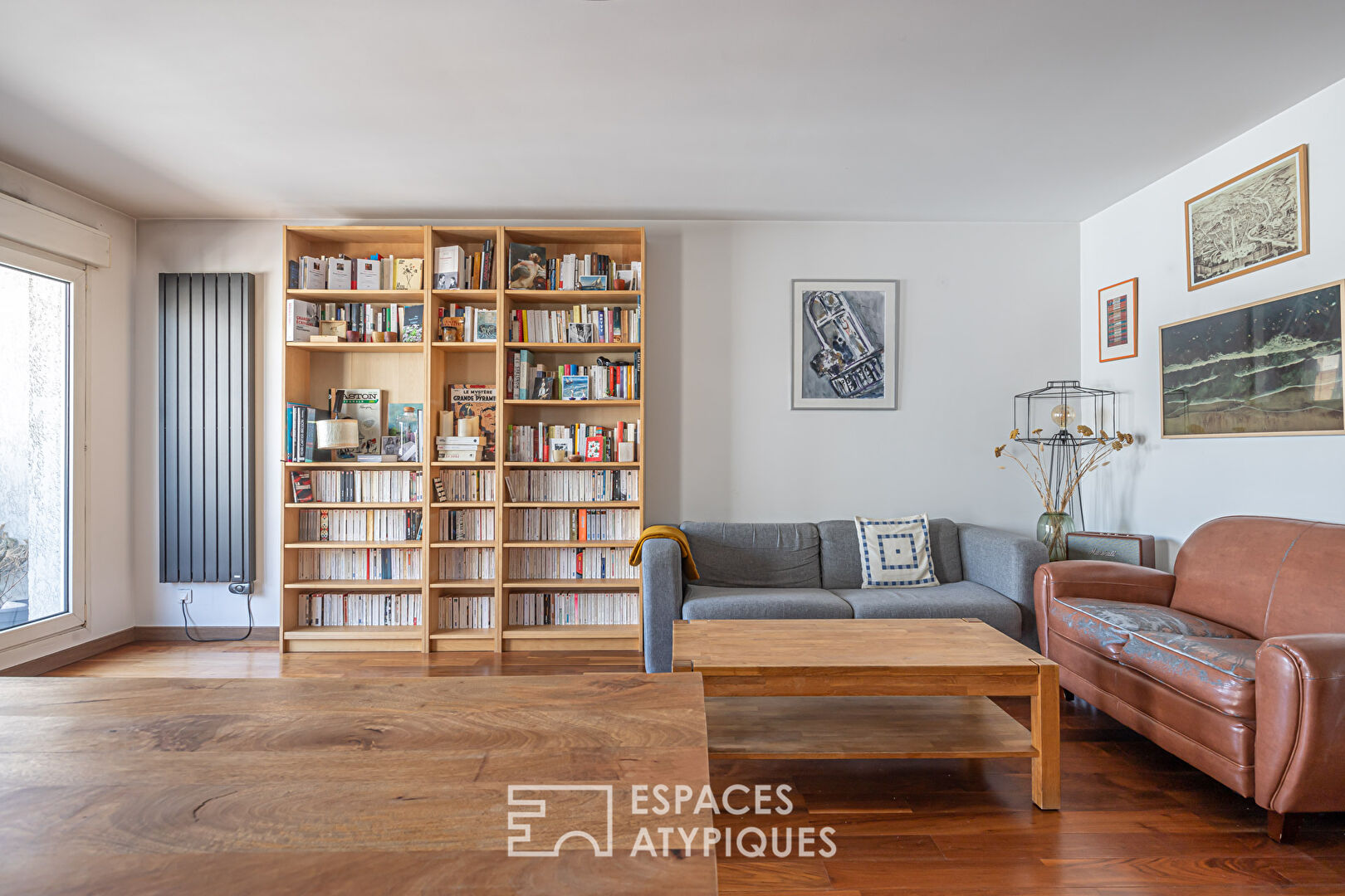 Appartement avec balcons repensé par architecte