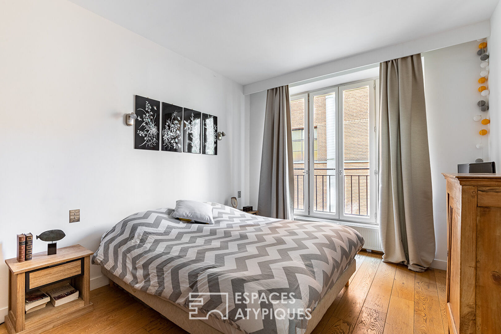 Duplex with terrace in an old marble factory