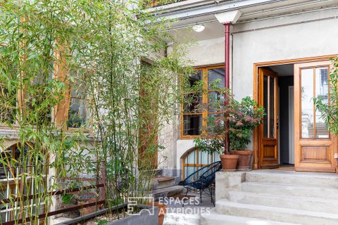 Duplex with terrace in an old marble factory