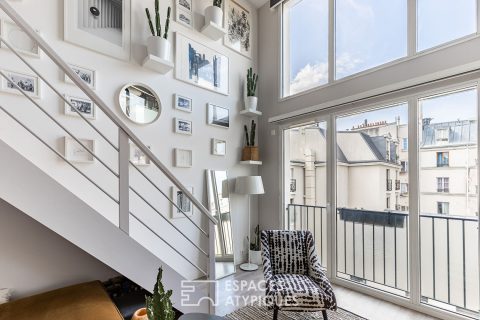 Dernier étage d’architecte en duplex