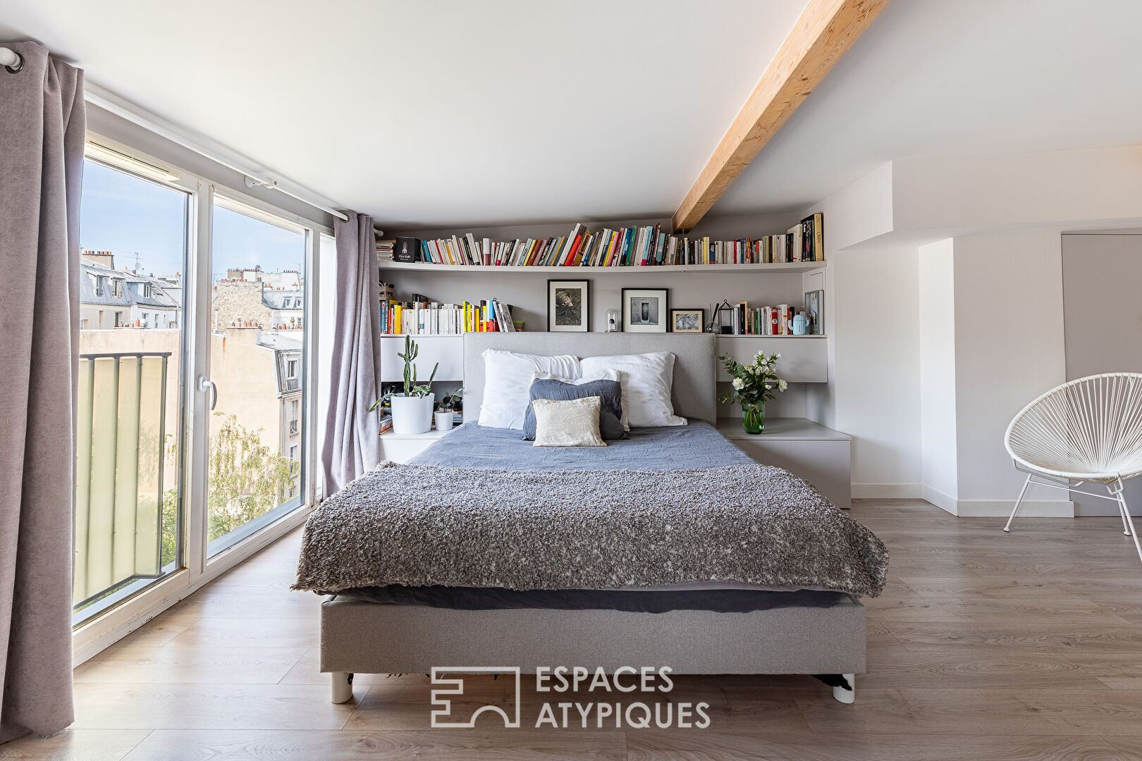 Dernier étage d’architecte en duplex