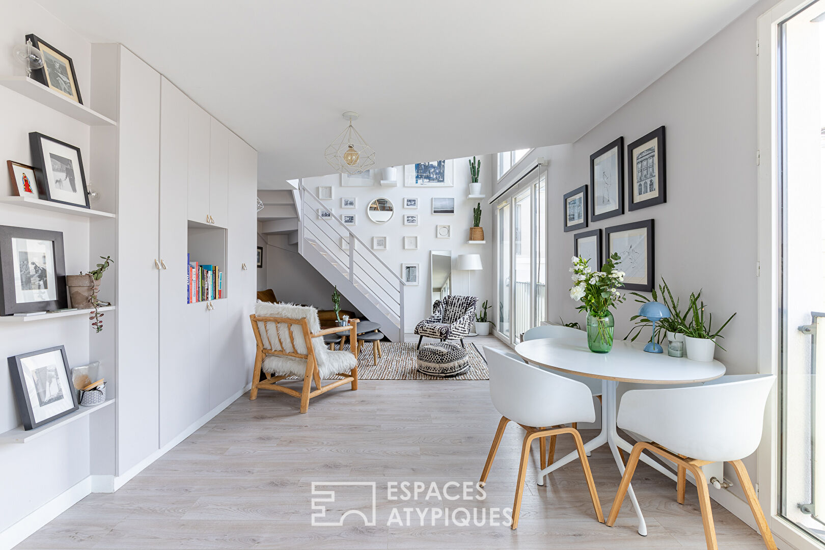 Dernier étage d’architecte en duplex