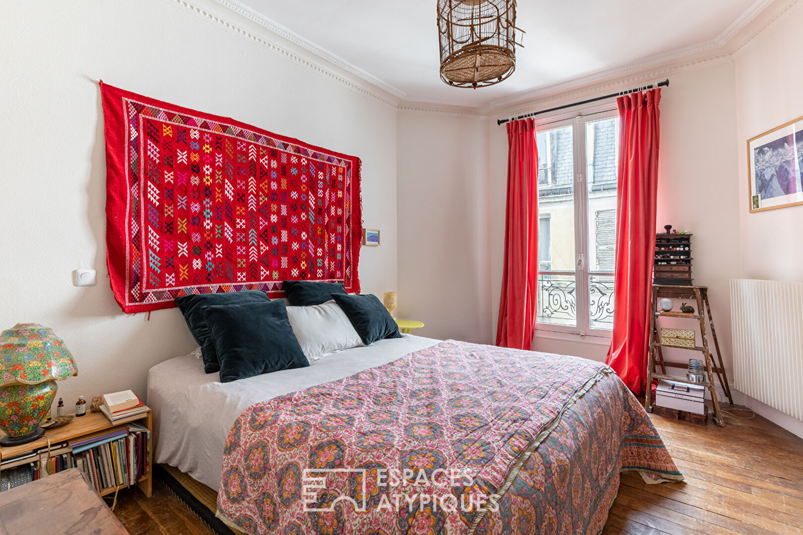 High floor apartment with long balcony