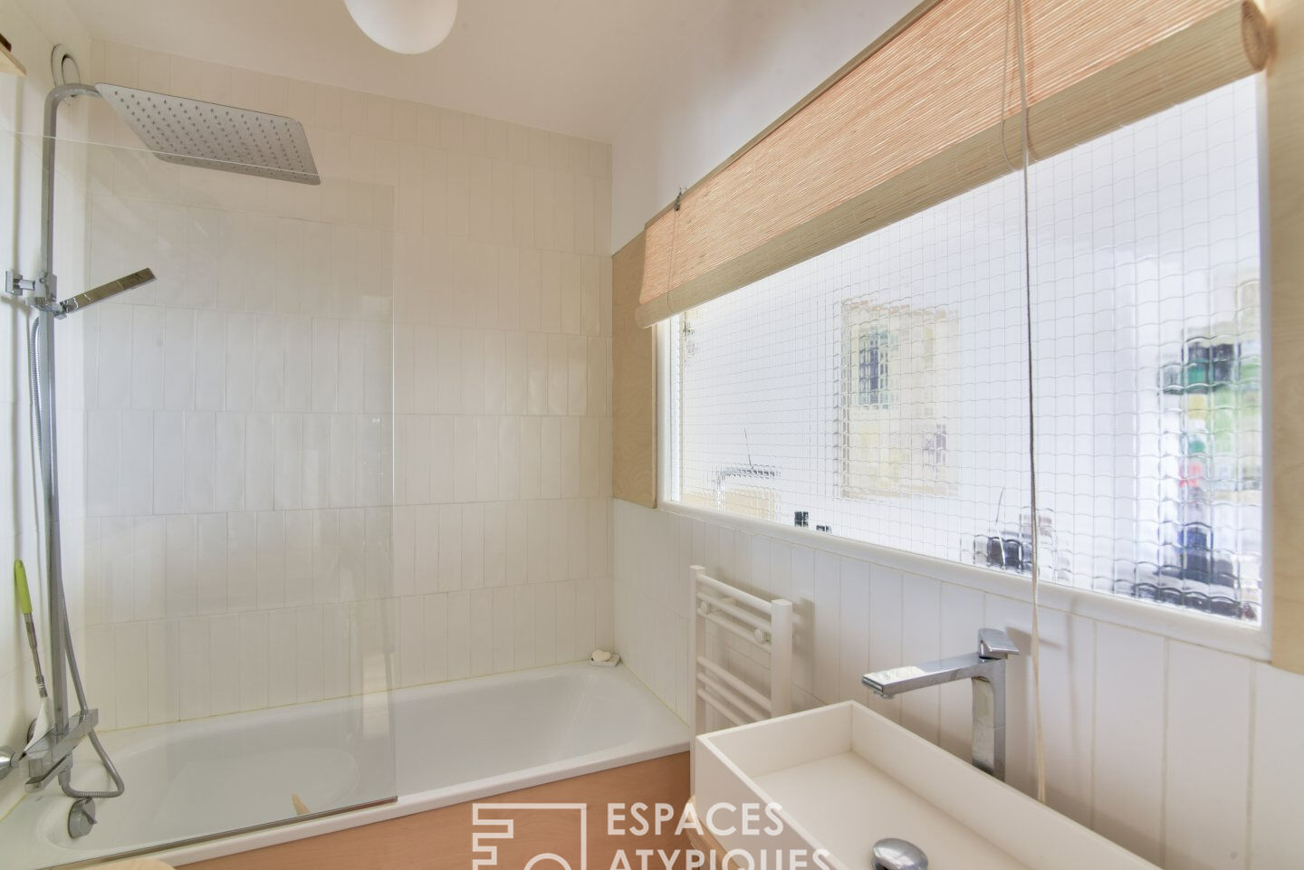 Appartement repensé avec balcon